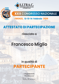 2026 - XXX Congresso Nazionale Società Italiana Trapianto Cornea - Sitrac